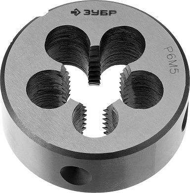 Плашка м/р М3x0.5, 9ХС "ПРОФЕССИОНАЛ" (4-28023-03-0.5_z01) ЗУБР