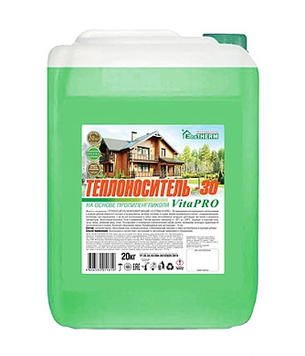 Теплоноситель VITAPRO (-30C), в п/э кан. 20кг (430212024) ECOTHERM