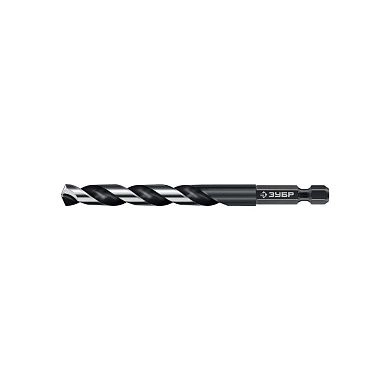Сверло по металлу ц/х 10.0х87х133 мм, HSS, хв. HEX 1/4", класс A1 "IMPACT READY" (29623-10_z01) ЗУБР
