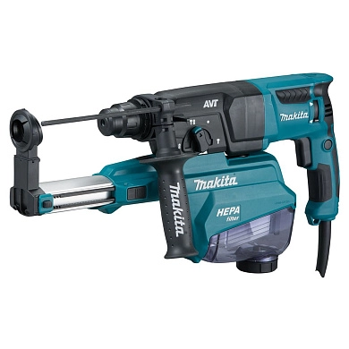 Перфоратор HR 2653 + система пылеудаления (SDS-plus, 800 Вт, 2.9 Дж, чем.) MAKITA