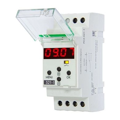 Реле времени циклическое PCZ-521-1 (264В 16А 1NO/NC) EA02.002.010 Евроавтоматика ФиФ