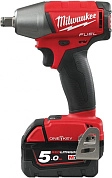 Гайковерт ударн. аккум. M18 Fuel One-Key ONEIWF12-502X (18В,2х5А/ч Li-Ion,1/2",300Нм,кейс) MILWAUKEE