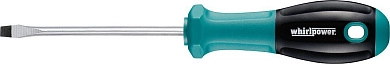 Отвертка " - ", SL4.0х100мм, Cr-V (S111-3-10040) WHIRLPOWER