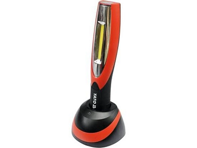 Фонарь светодиодный (1+1 LED, 180lm, 3.7V, 3600mAh)(YT-08502) YATO