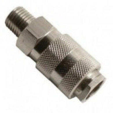 Соединение быстросъемное с клапаном наружная резьба 1/4" (S31-20SM) PROWIN