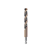 Сверло по металлу ц/х 9.0х81х125 мм, HSS, хв. HEX 1/4", класс A1 "IMPACT READY" (29652-9) KRAFTOOL