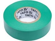 Изолента ПВХ, 19мм х 20м х 0,13мм, зеленая (YT-81652) YATO