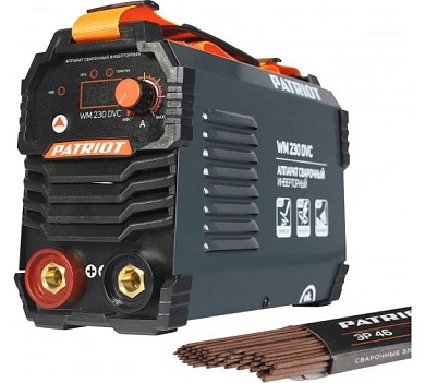 Инвертор сварочный WM230DVC (MMA 10,7 кВт 220В 20-230А ПВ70% КПД82% кейс) PATRIOT / IMPERIAL