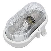 Светильник НБП 01-60-012 60Вт (220В E27 IP53 овал/без решетки белый) 4650089053181 ВЭТП Свет