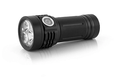 Фонарь ЯРКИЙ ЛУЧ L-3500 ENOT трипл Osram P9 6000K max3500лм, 4 реж.,IPX7, акк.26650 5000mAh, встр.ЗУ