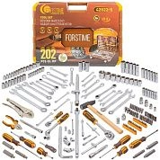 Набор инструмента автомобильного (1/2", 1/4", 3/8") 202пр. (FT-42022-5) FORSTIME