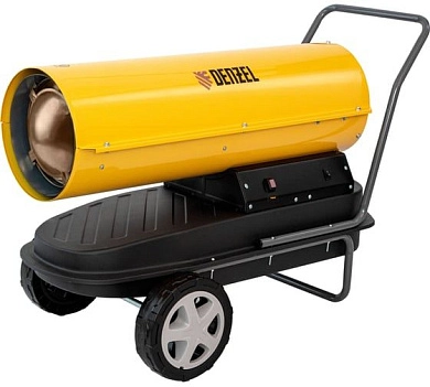 Пушка тепловая дизельная DHG-30 (30 кВт, 750 м3/ч, 300 м2, 220В) (96484) DENZEL