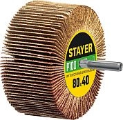 Круг лепестковый на шпильке P100, 80х40 мм, тип КЛО (36609-100) STAYER