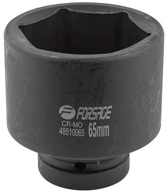 Головка ударн. 1" 65мм глубокая 6гр. (F-48510065) Forsage