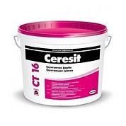 Грунтовка СТ16 CERESIT, белая, 5.0 л