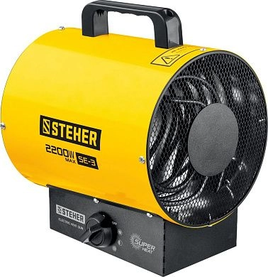 Пушка тепловая электрическая SE-3 (2 кВт, 260 м3/ч, 230В) STEHER