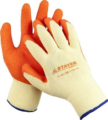 Перчатки противоскользящие HARD PRO, размер L-XL (11407-XL) STAYER