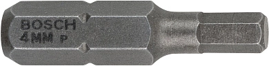 Бита HEX4  L=  25мм Extra Hart (2 607 001 724) BOSCH
