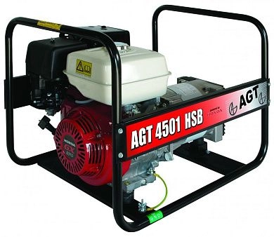 Генератор бензиновый  AGT 4501 HSB