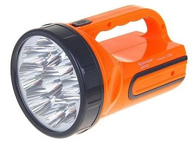 Фонарь ручной RED 5388 аккум., 9 LED, 2 реж., (встр. Вилка для прямой зарядки 220В)