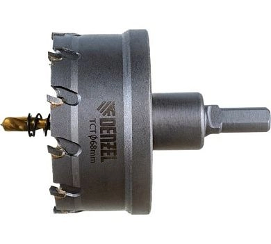 Коронка по металлу твердосплавная 68 мм (724019) DENZEL