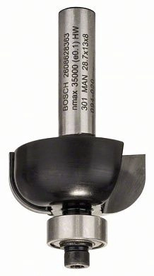 Фреза галтельная  8/13/8 ММ, (2.608.628.363) BOSCH