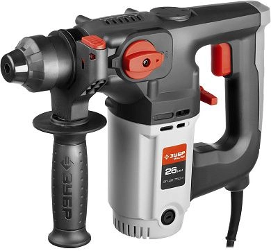 Перфоратор ЗП-26-750 ЭК (SDS-plus, 750 Вт, 2.6 Дж, чем.) ЗУБР