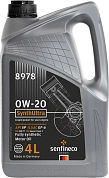 Масло моторное SynthUltra 0W-20 API SP GF-6, бут.4 л. (8978) SENFINECO