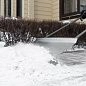 Движок снеговой стальной оцинкованный, 750х410х1100мм, стальная рукоятка (61520) СИБРТЕХ фото11
