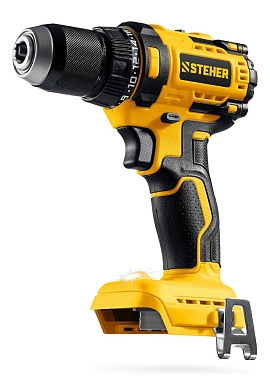 Дрель-шуруповерт бесщеточная 20 В, 65Нм, без АКБ LMS (CB-65) STEHER