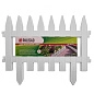 Забор декоративный "Рейка", 28х300 см, белый (65004) PALISAD фото5