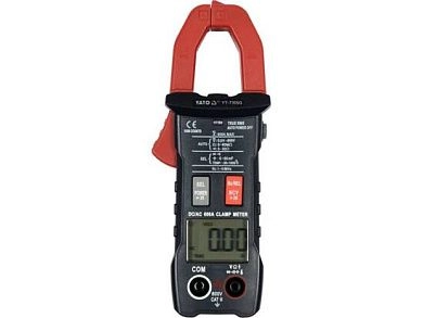 Мультиметр цифровой 0-600 В + True RMS, AC/DC 600A (YT-73093) YATO