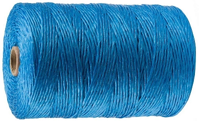 Шпагат многоцелевой полипропиленовый, синий, d=1,8 мм, 500 м, 50 кгс, 1,2 ктекс (50035-500) ЗУБР