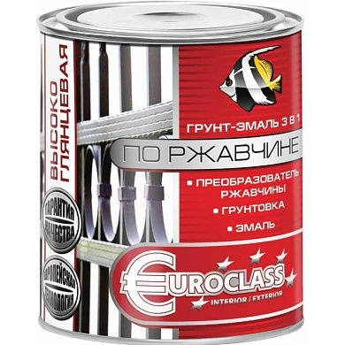 Грунт-эмаль по ржавчине "EUROCLASS" бежевая (RAL 1014) 0.9 кг