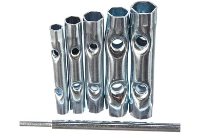 Набор ключей трубчатых 8-19мм, 6пр. (35D191) Top Tools