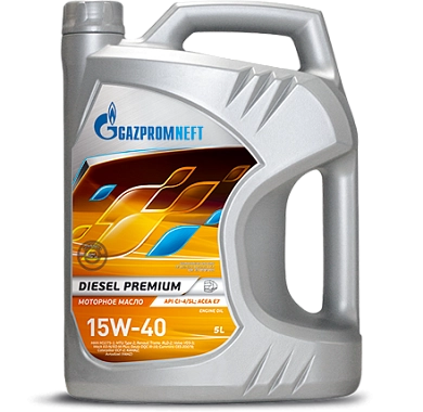 Масло моторное Diesel Premium 10W-40 5л, (2389901340) Gazpromneft