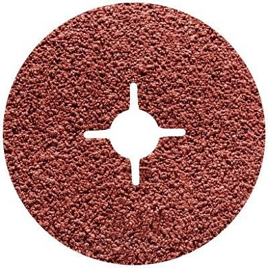 Круг шлифовальный фибровый 125х22 мм, P80, KF56, 3шт. (1058-550080) Kussner