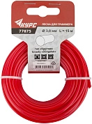 Леска для садовых триммеров "Круглая" 3,0 мм х 15 м (F_77875) КУРС