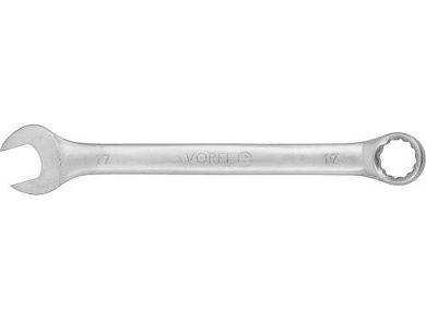 Ключ комбинированный 17мм, Cr-V (51682) VOREL