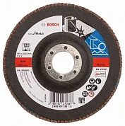 Круг лепестковый 125х22 мм для металла, K120 Best for Metal (2 608 607 329) BOSCH