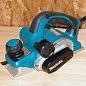 Рубанок KP 0810 (850 Вт, ширина 84 мм, глубина 4 мм, кор.) MAKITA фото8