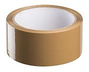 Лента клеящая упаковочная (скотч) 45мм/66м, коричневая (0340-024566) HARDY