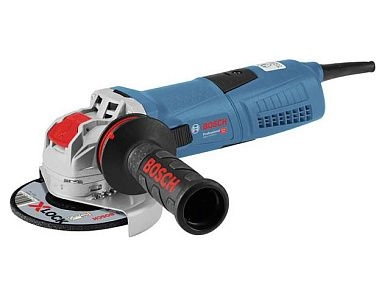 Угловая шлифмашина GWX 13-125 S X-LOCK (1300 Вт, круг 125 мм, регул. обор., кор.)(0 601 7B6 002) BOSCH