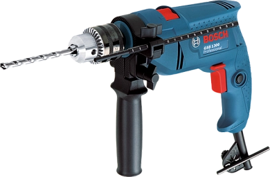 Дрель ударная GSB 1300 ЗВП / 550Вт, 0-2700 об/мин / карт. (0 601 1A1 020) BOSCH
