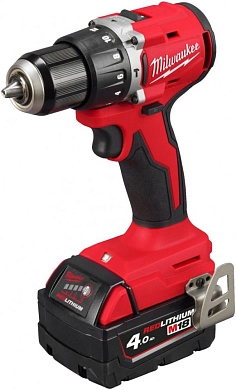 Дрель-шуруповерт ударная аккум. M18 BLPDRC-402C (18.0 В, 2 акк. х 4.0 А/ч, 60.5 Нм, кейс) Milwaukee