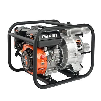 Мотопомпа грязевая MP 3065 SF (5.15кВт 1100 л/мин всас./под. 7-30м Ø фракц. 30мм) PATRIOT / IMPERIAL