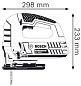 Пила лобзиковая GST 8000 E (710 Вт, до 80 мм, кор.)(0 601 58H 000) BOSCH фото3