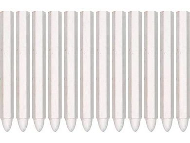 Мелки восковые разметочные, белые (12шт.)(YT-69931) YATO