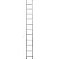 Лестница односекционная алюмин. приставная NV1210 (11 ступ. 289см, 4.0кг) Новая Высота фото2