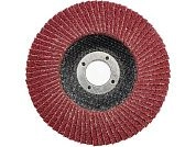 Круг лепестковый 125х22.23 мм для металла, P80, тип КЛТ1 (плоский)(07986) VOREL